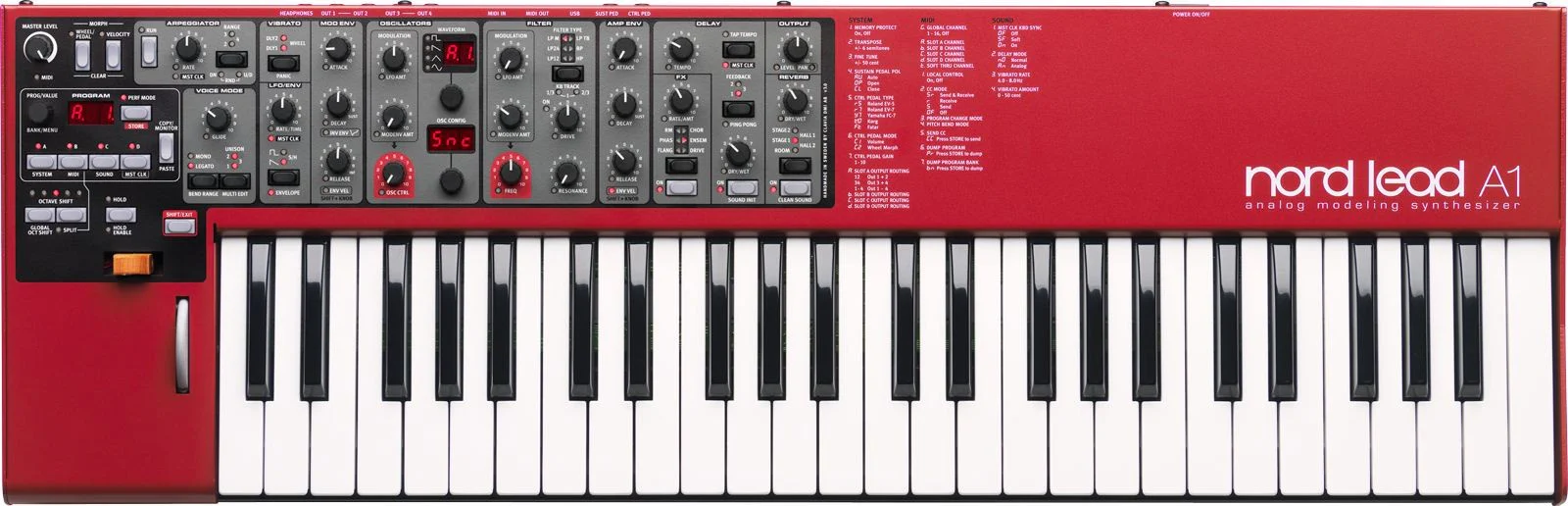 CLAVIA NORD LEAD A1 TECLADO SINTETIZADOR