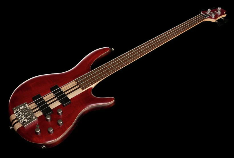 CORT A4 PLUS FMMH OPBC ARTISAN BAJO ELECTRICO BLACK CHERRY - Image 10
