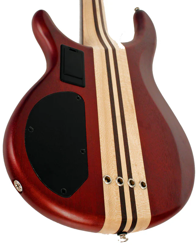 CORT A4 PLUS FMMH OPBC ARTISAN BAJO ELECTRICO BLACK CHERRY - Image 3
