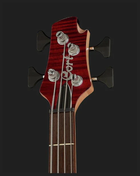 CORT A4 PLUS FMMH OPBC ARTISAN BAJO ELECTRICO BLACK CHERRY - Image 7