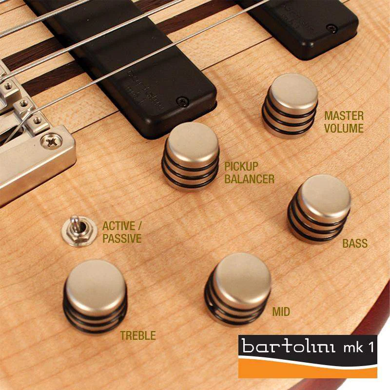 CORT A5 PLUS FMMH OPBC BAJO ELECTRICO 5 CUERDAS BLACK CHERRY - Image 6