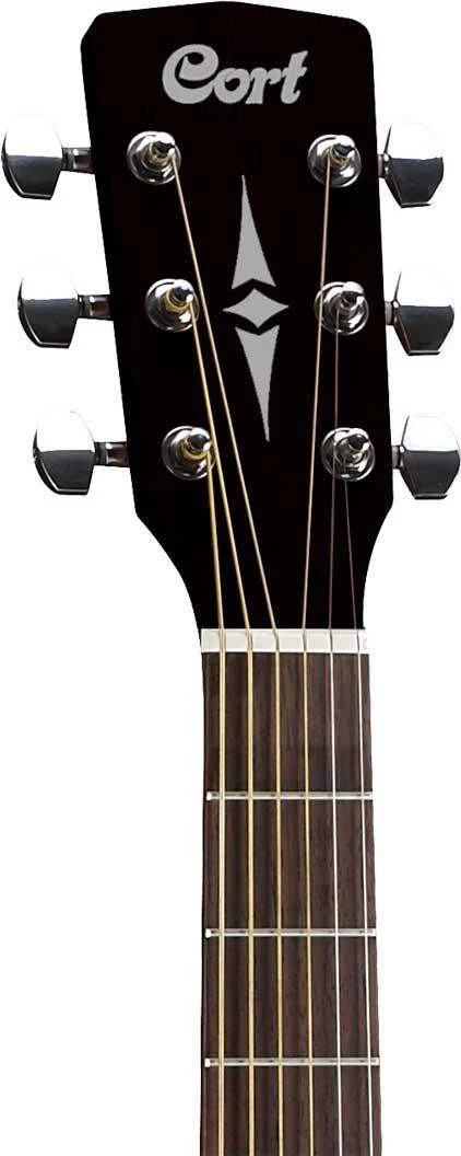 CORT AD810 BKS GUITARRA ACUSTICA DREADNOUGHT BLACK SATIN - Image 3