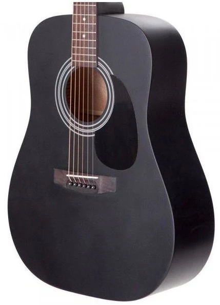 CORT AD810 BKS GUITARRA ACUSTICA DREADNOUGHT BLACK SATIN - Image 5