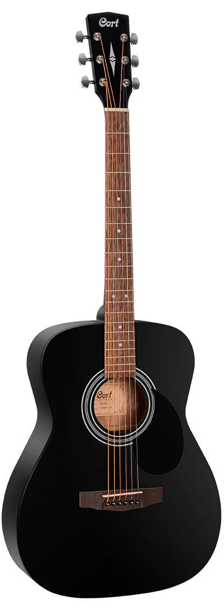 CORT AF510 BKS GUITARRA ACUSTICA CONCIERTO BLACK SATIN