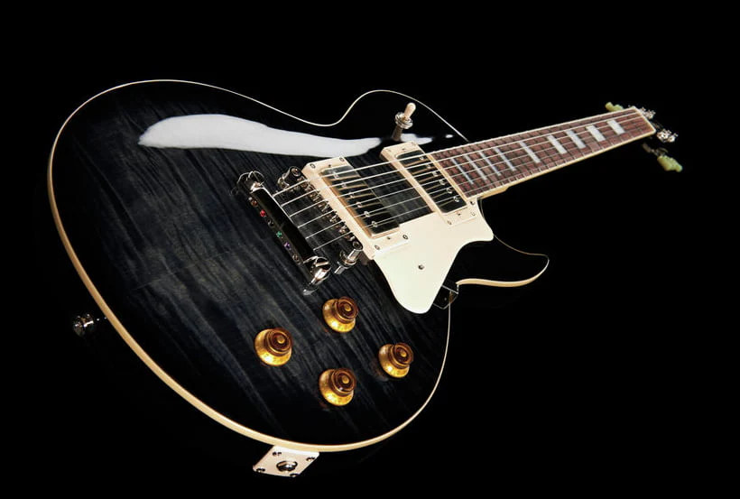 CORT CR250 TBK GUITARRA ELECTRICA TRANSPARENT BLACK - Image 14