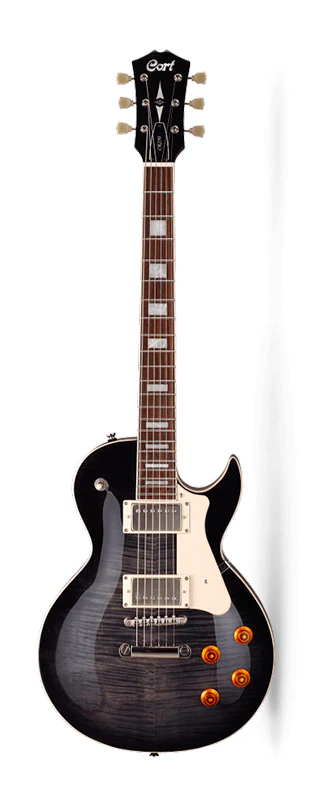 CORT CR250 TBK GUITARRA ELECTRICA TRANSPARENT BLACK - Image 18