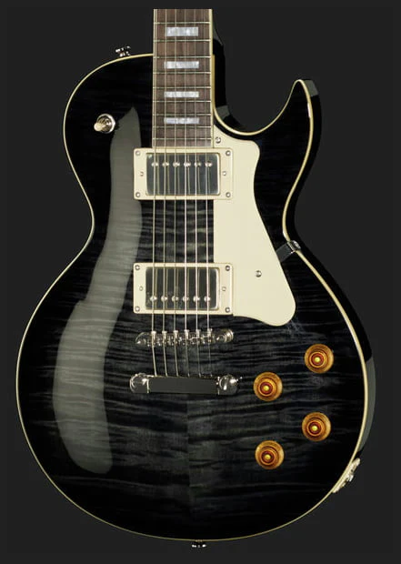 CORT CR250 TBK GUITARRA ELECTRICA TRANSPARENT BLACK - Image 9