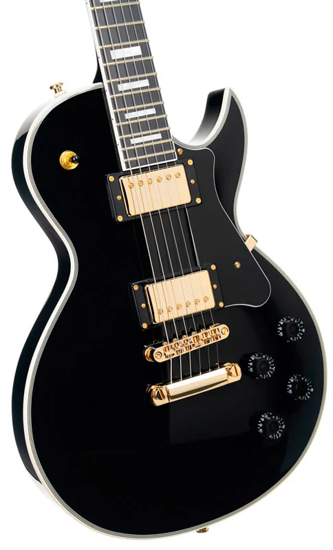 CORT CR270 BLK GUITARRA ELECTRICA NEGRA - Image 3