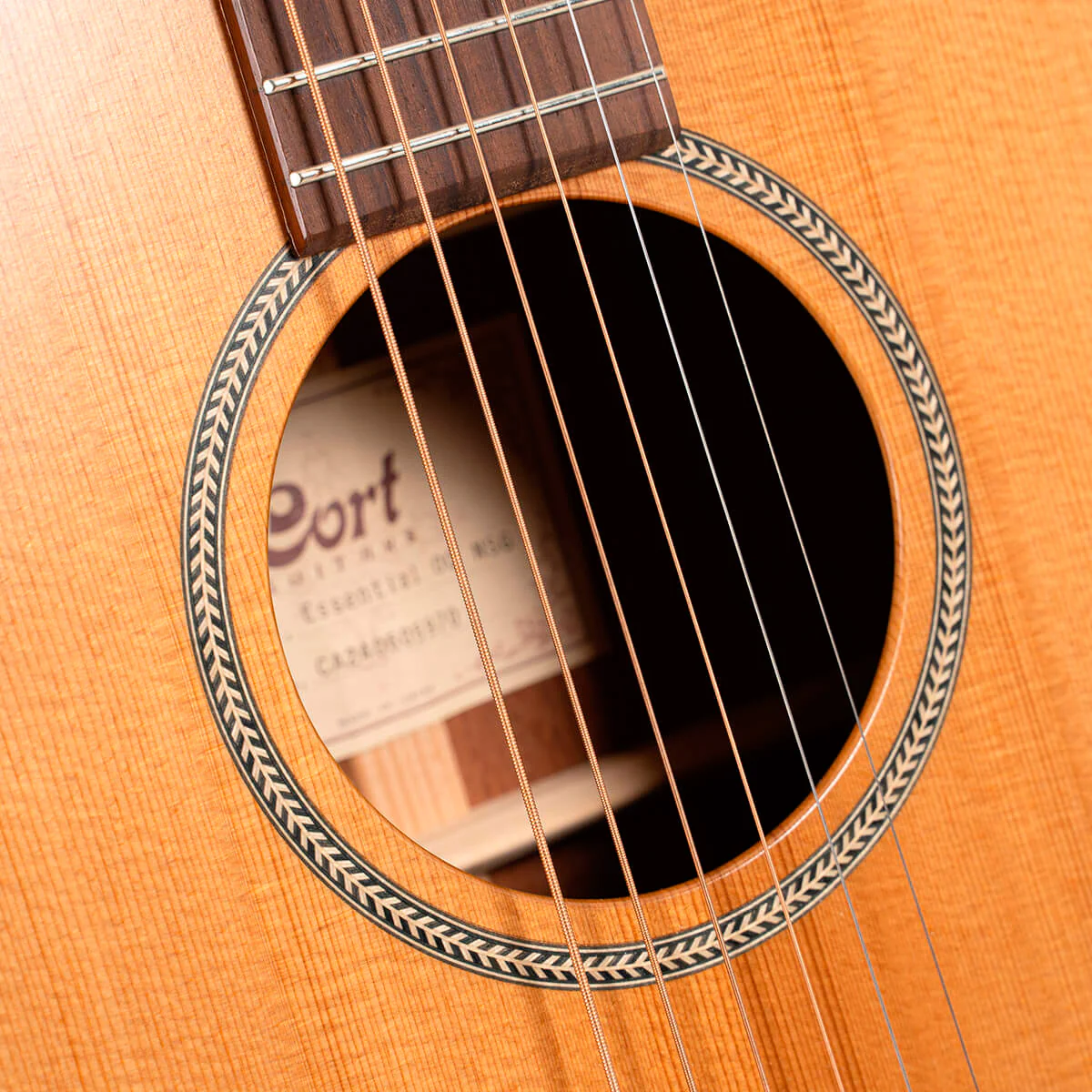 CORT ESSENCE-OC4 NSG GUITARRA ELECTROACUSTICA NATURAL - Image 6