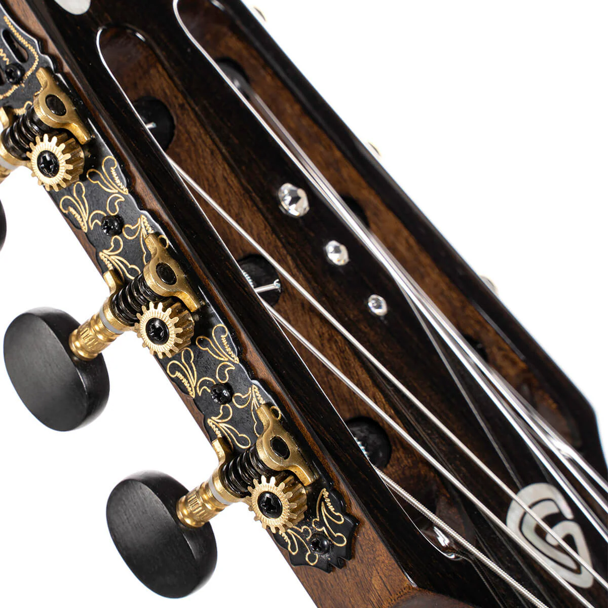 CORT FRANK GAMBALE LUXE NYLON BR GUITARRA ELECTROACUSTICA CONCIERTO CON CUERDAS DE NYLON BROWN - Image 13