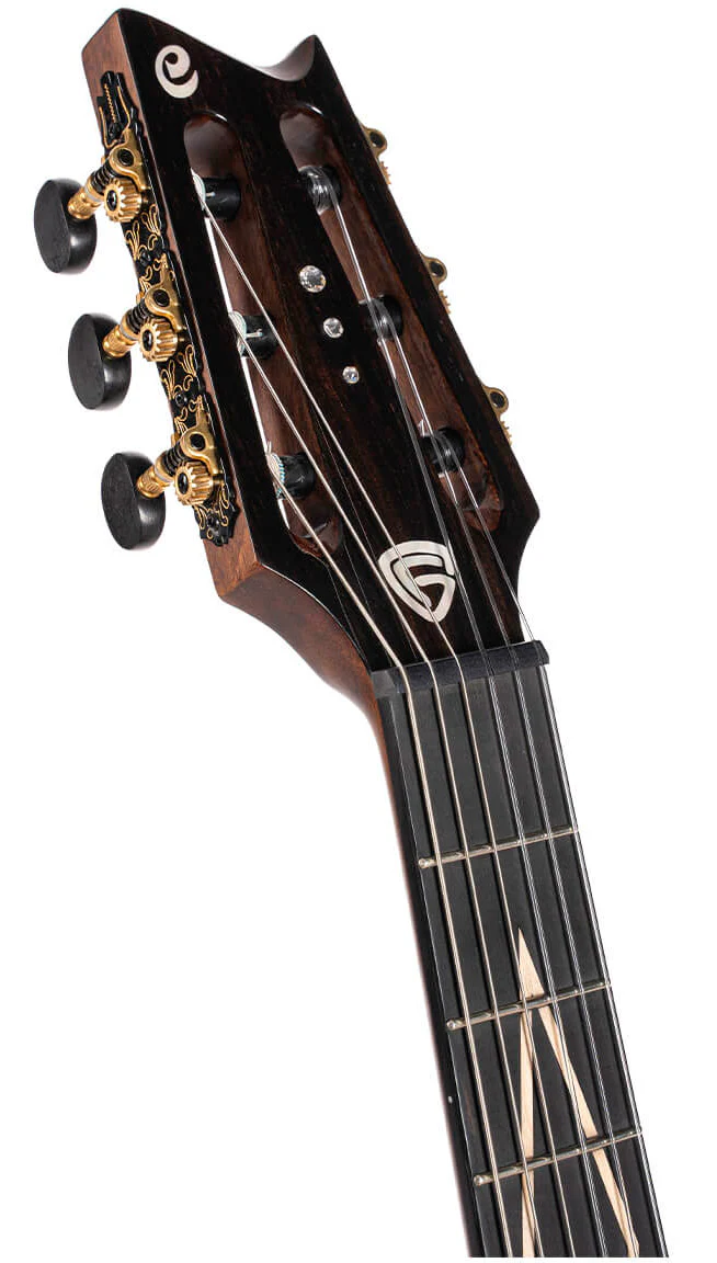 CORT FRANK GAMBALE LUXE NYLON BR GUITARRA ELECTROACUSTICA CONCIERTO CON CUERDAS DE NYLON BROWN - Image 5
