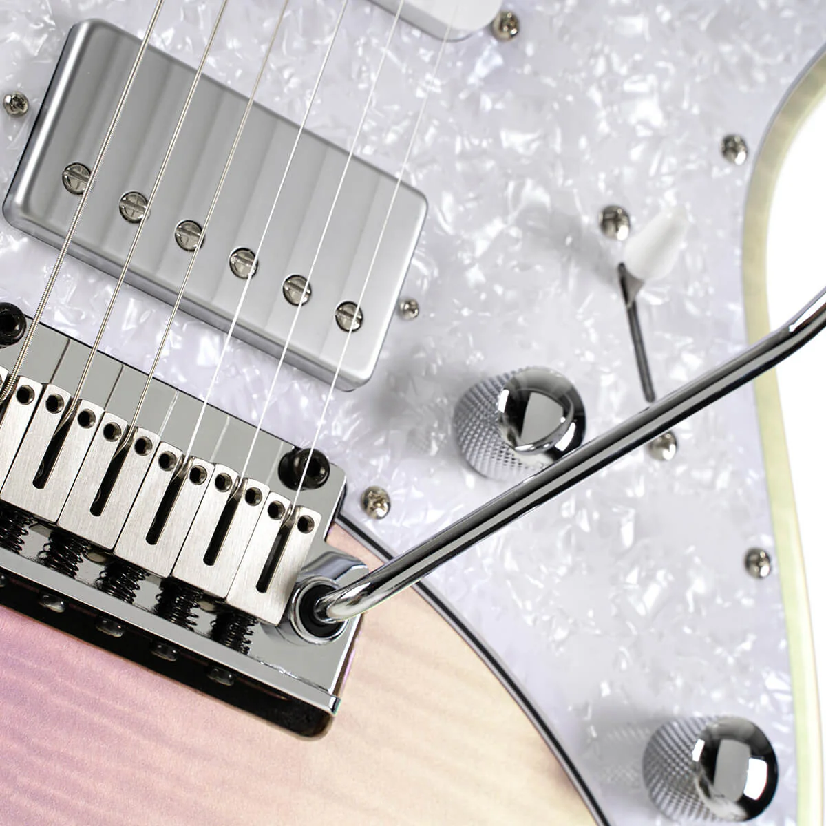 CORT G280 TCP GUITARRA ELECTRICA TRANSPARENT CHAMELEON PURPLE - Image 5