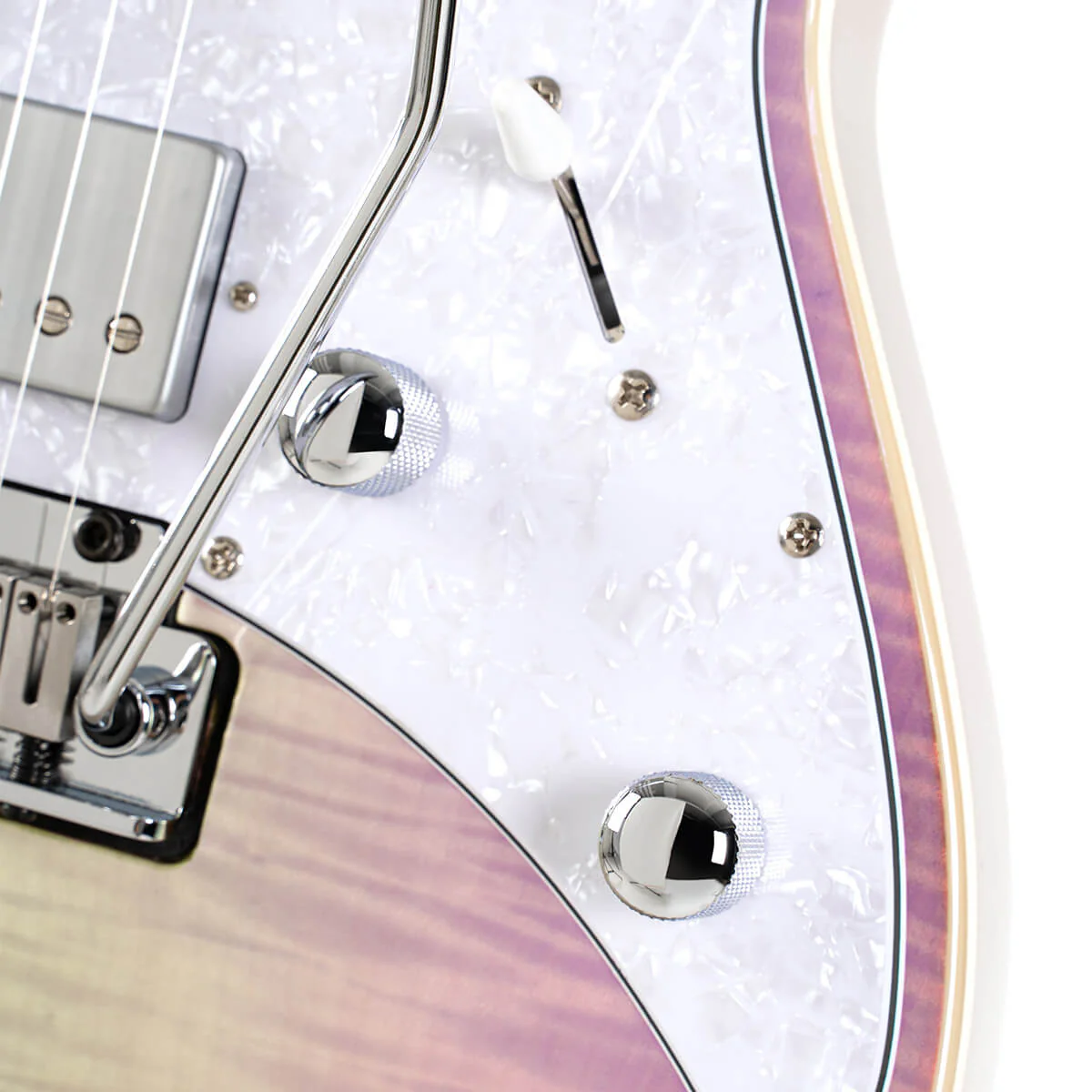 CORT G280 TCP GUITARRA ELECTRICA TRANSPARENT CHAMELEON PURPLE - Image 8