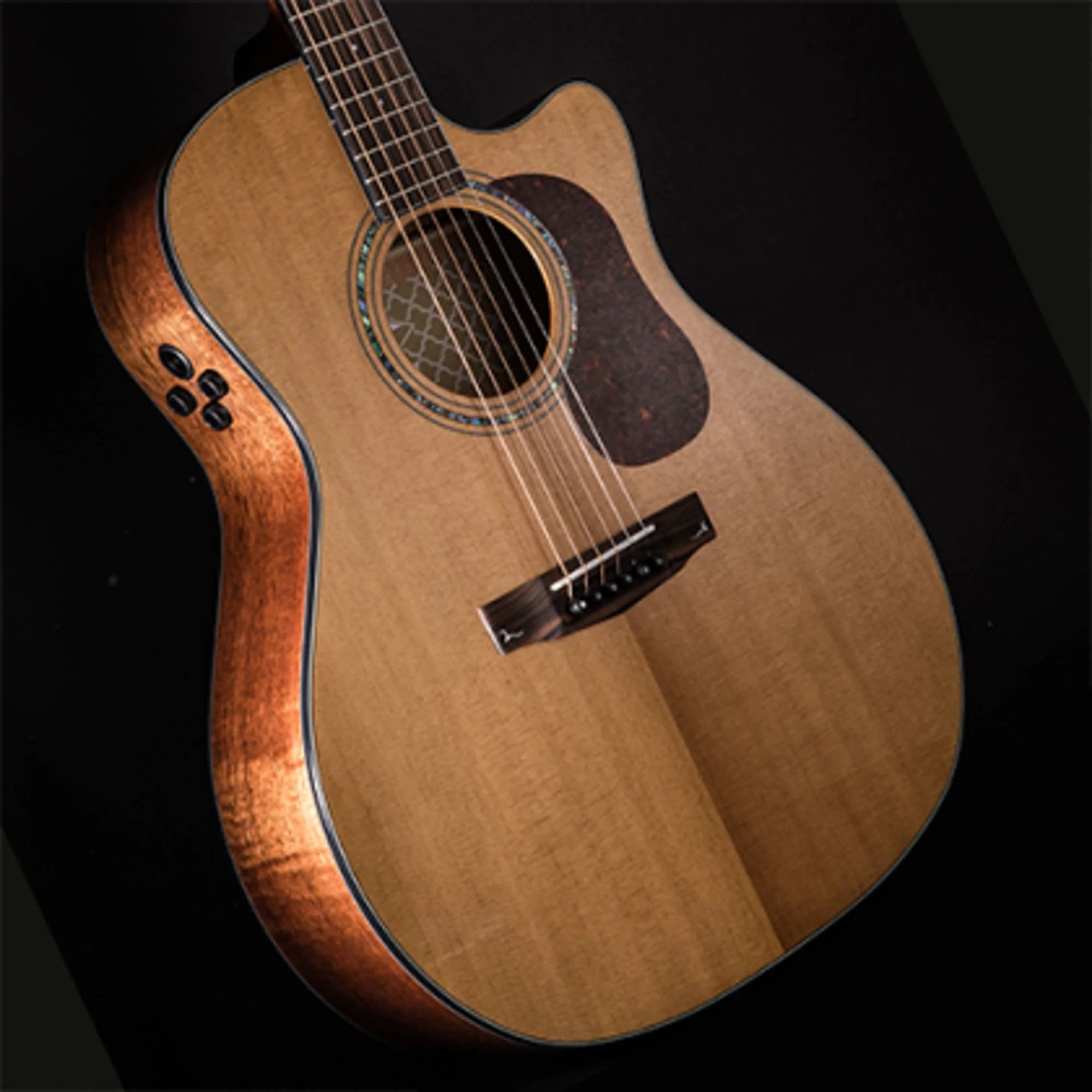 CORT GOLD A6 NAT GUITARRA ELECTROACUSTICA GRAN AUDITORIO - Image 3
