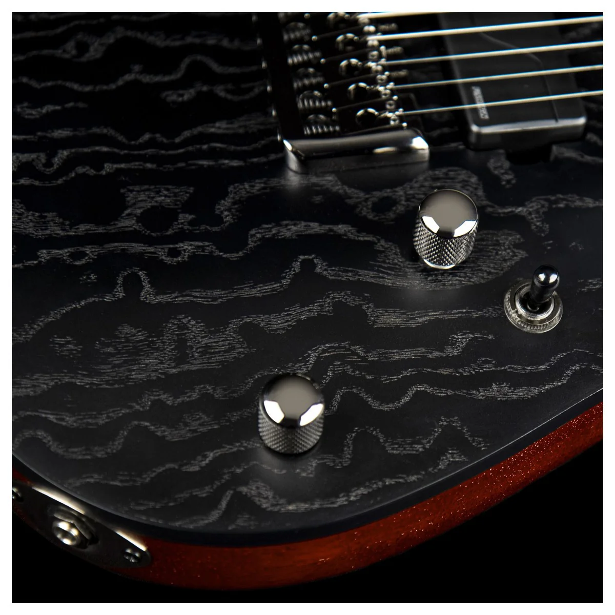 CORT KX500 ETCHED BK GUITARRA ELECTRICA NEGRA - Image 7