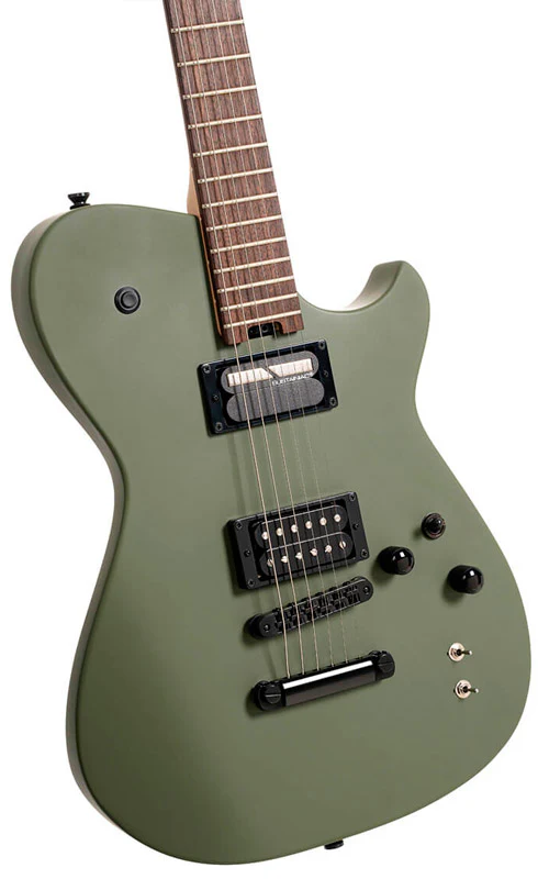 CORT MBM-2H-B-SUS SOG META MATTHEW BELLAMY GUITARRA ELECTRICA SATIN OLIVE GREEN - Image 3