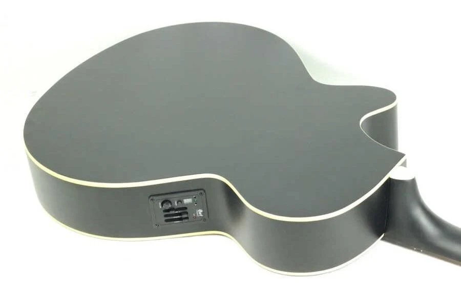 CORT SFX-ME BKS GUITARRA ELECTROACUSTICA NEGRO SATINADO - Image 4