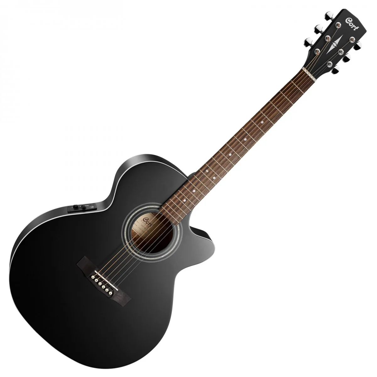 CORT SFX-ME BKS GUITARRA ELECTROACUSTICA NEGRO SATINADO - Image 5