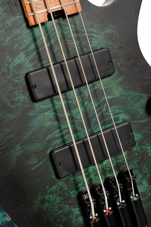 CORT SPACE 4 SDG BAJO ELECTRICO HEADLESS STAR DUST GREEN - Image 3
