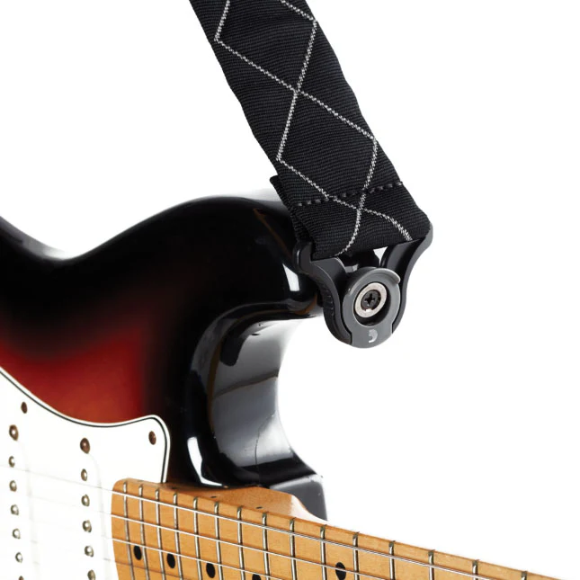 DADDARIO 50BAL02 AUTOLOCK CORREA GUITARRA ROMBOS NEGROS - Image 4