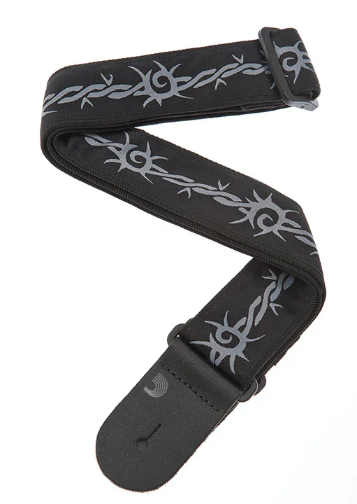 DADDARIO 50F04 WOVEN CORREA GUITARRA BARBED WIRE