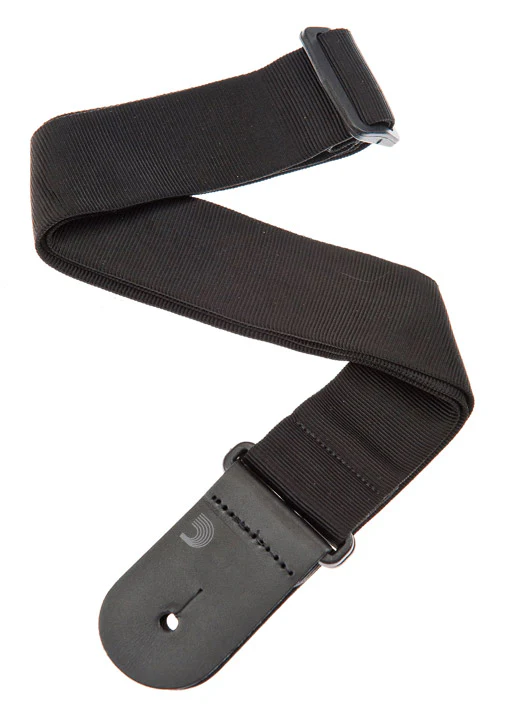 DADDARIO 50F05 WOVEN CORREA GUITARRA BLACK TUBE
