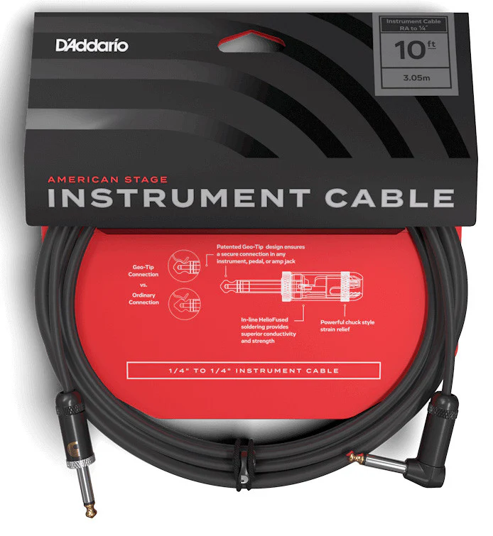 DADDARIO AMSGRA-10 AMERICAN STAGE CABLE INSTRUMENTO 3 METROS - Image 4