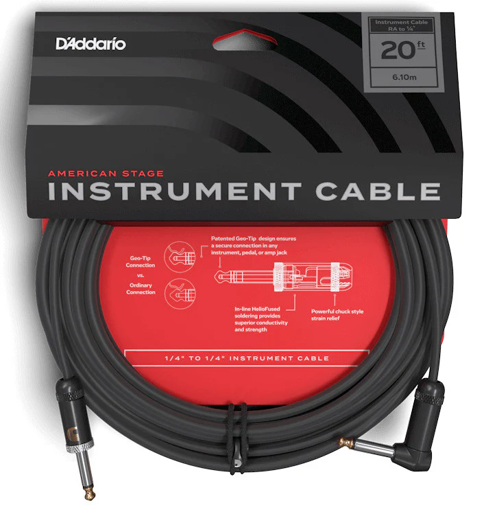 DADDARIO AMSGRA-20 AMERICAN STAGE CABLE INSTRUMENTO 6 METROS - Image 4