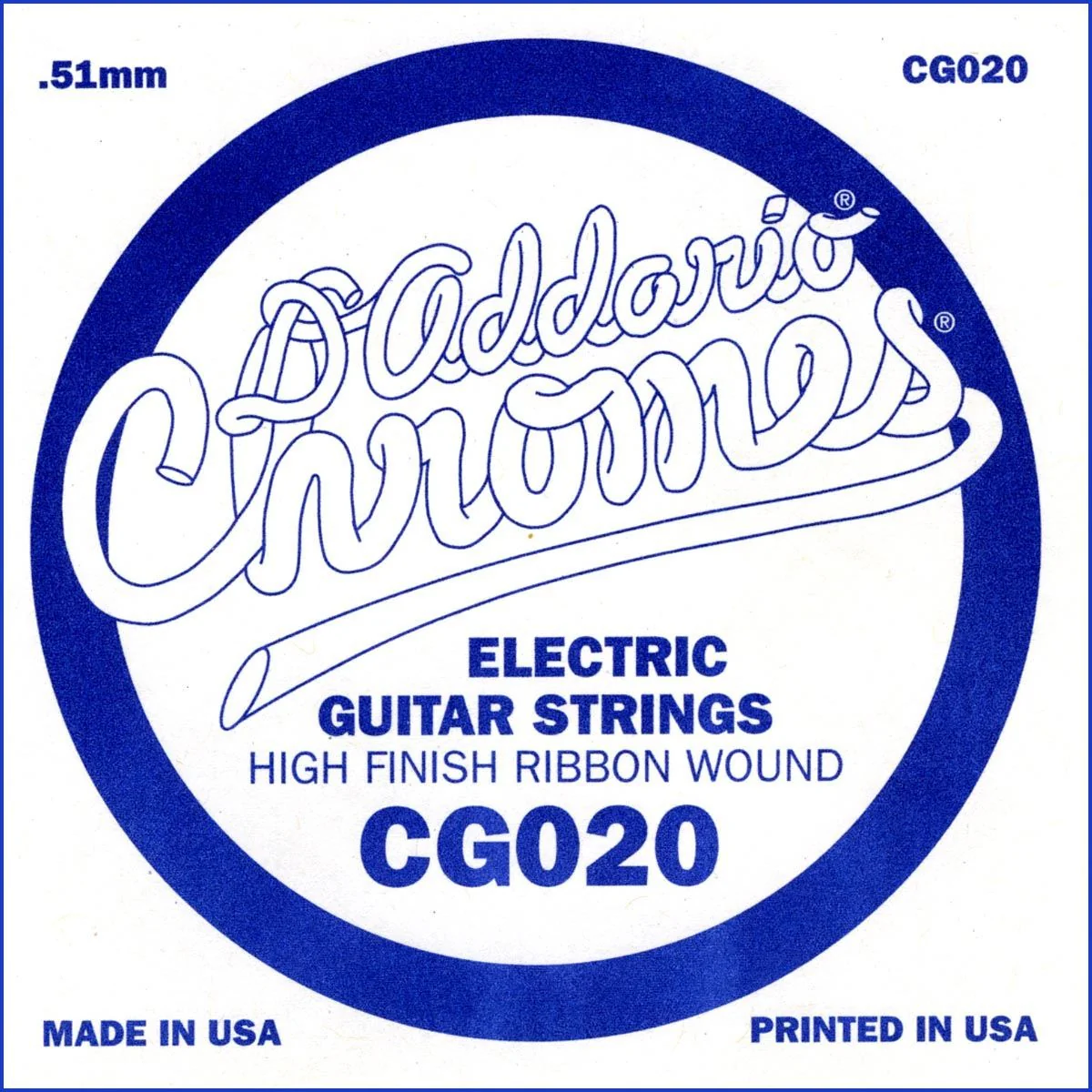 DADDARIO CG020 CUERDA GUITARRA ELECTRICA