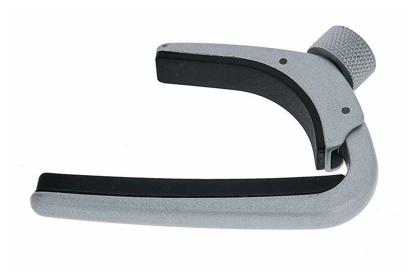 DADDARIO CP-02S NS CAPO CEJILLA GUITARRAS ACUSTICAS Y ELECTRICAS PLATEADA - Image 4