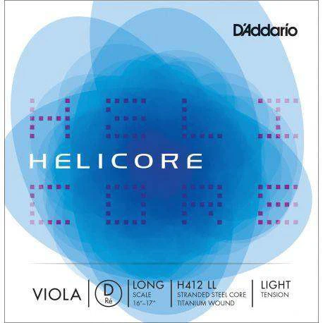 DADDARIO CUERDA VIOLA HELICORE D H412 LL LONG LGHT