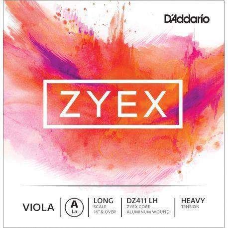DADDARIO CUERDA VIOLA ZYEX A DZ411 LH LONG HVY