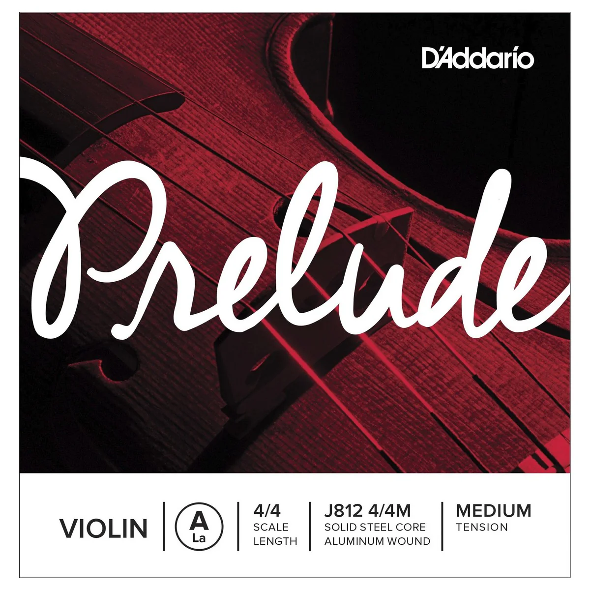 DADDARIO CUERDA VIOLIN PRELUDE A J812 4/4 MED