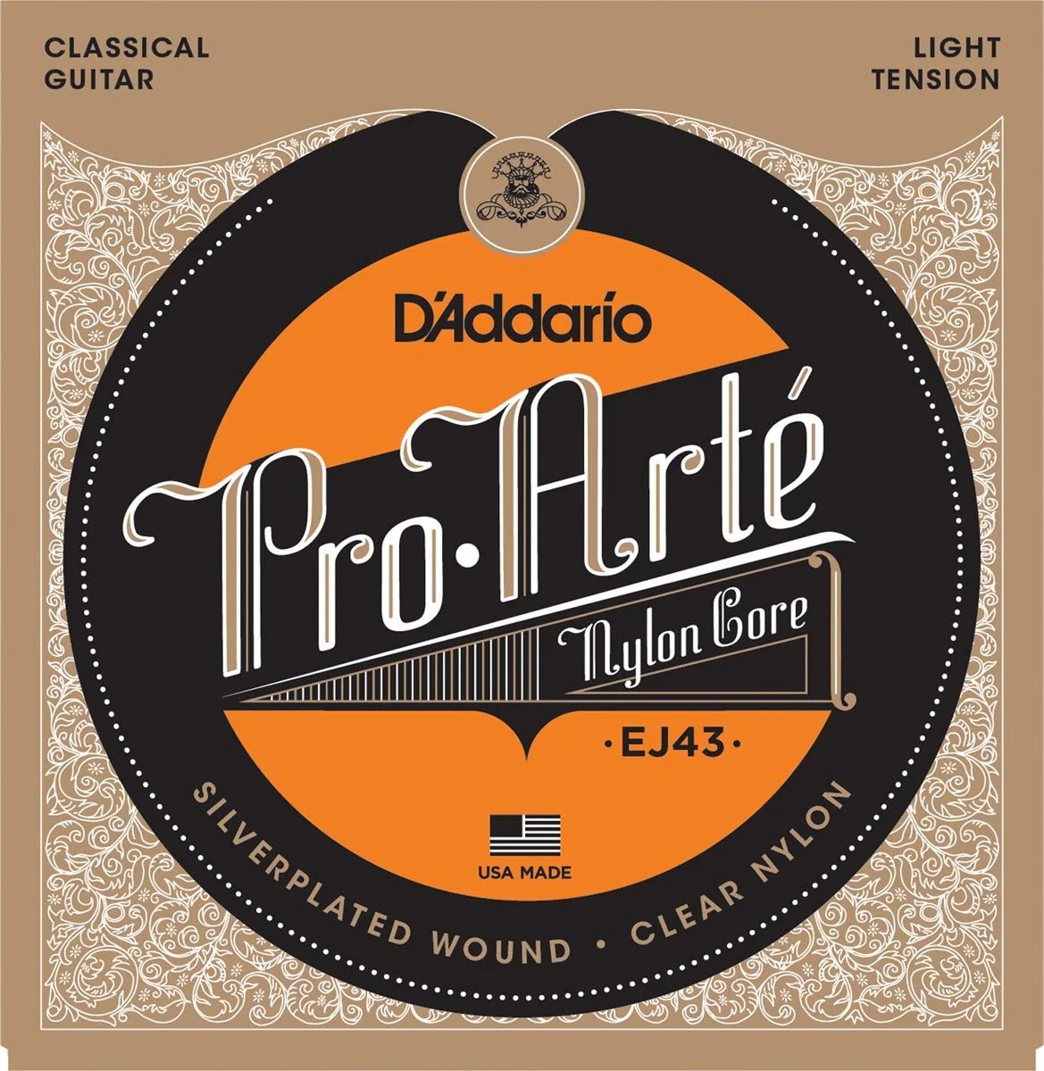 DADDARIO EJ43 JUEGO CUERDAS GUITARRA ESPAÑOLA 027-042