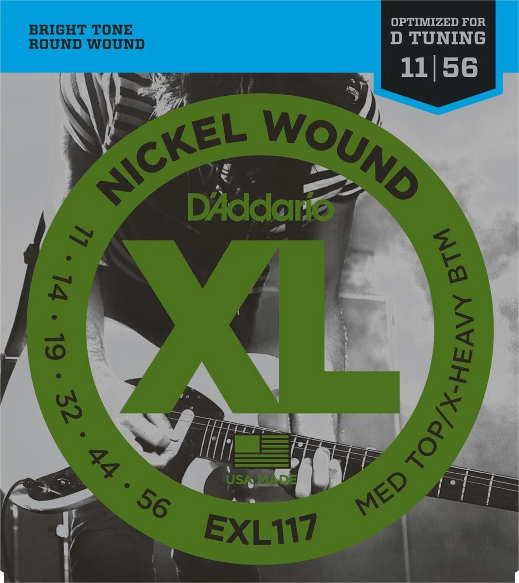 DADDARIO EXL117 JUEGO CUERDAS GUITARRA ELECTRICA 011-056