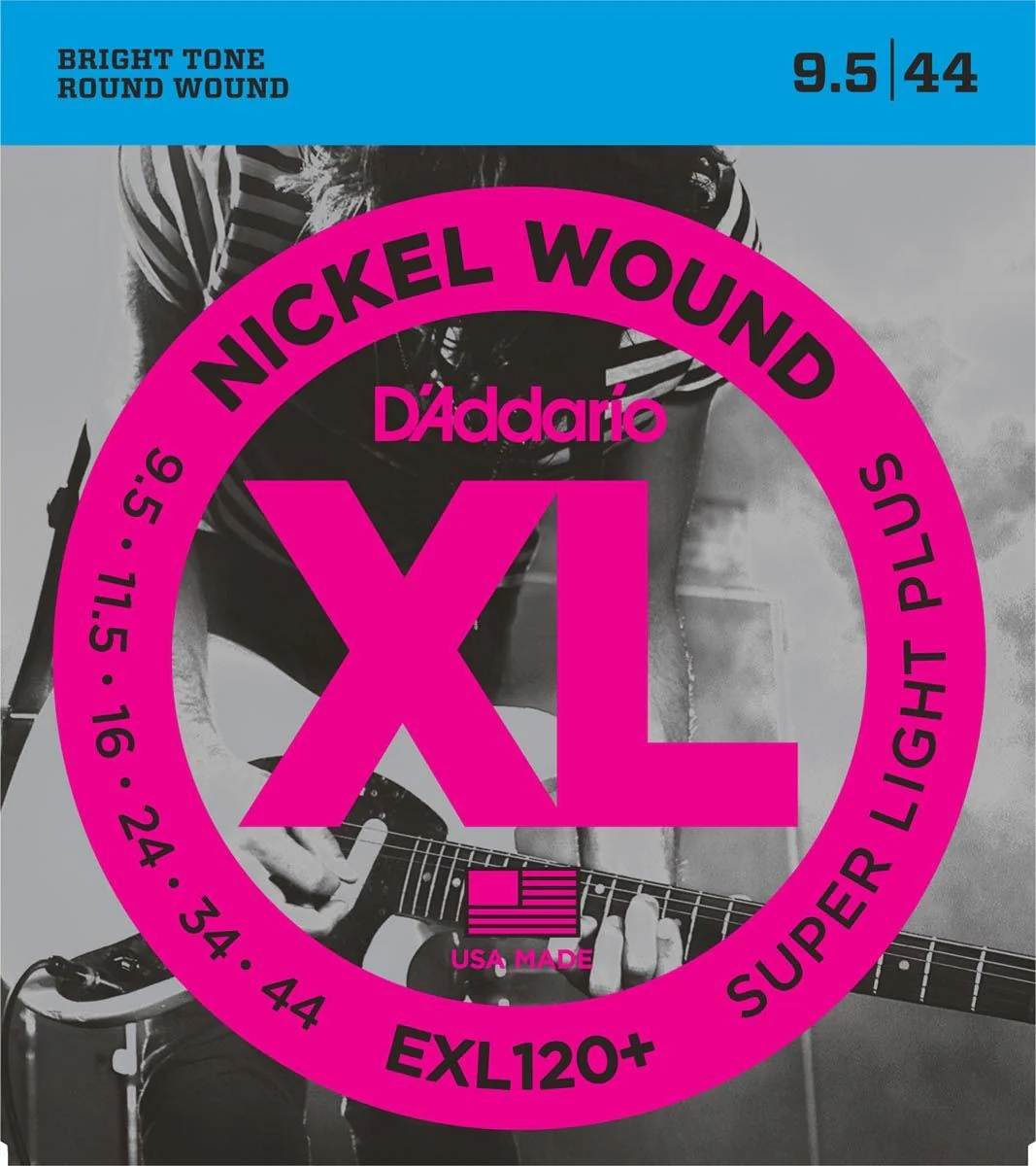 DADDARIO EXL120+ JUEGO CUERDAS GUITARRA ELECTRICA 0095-044