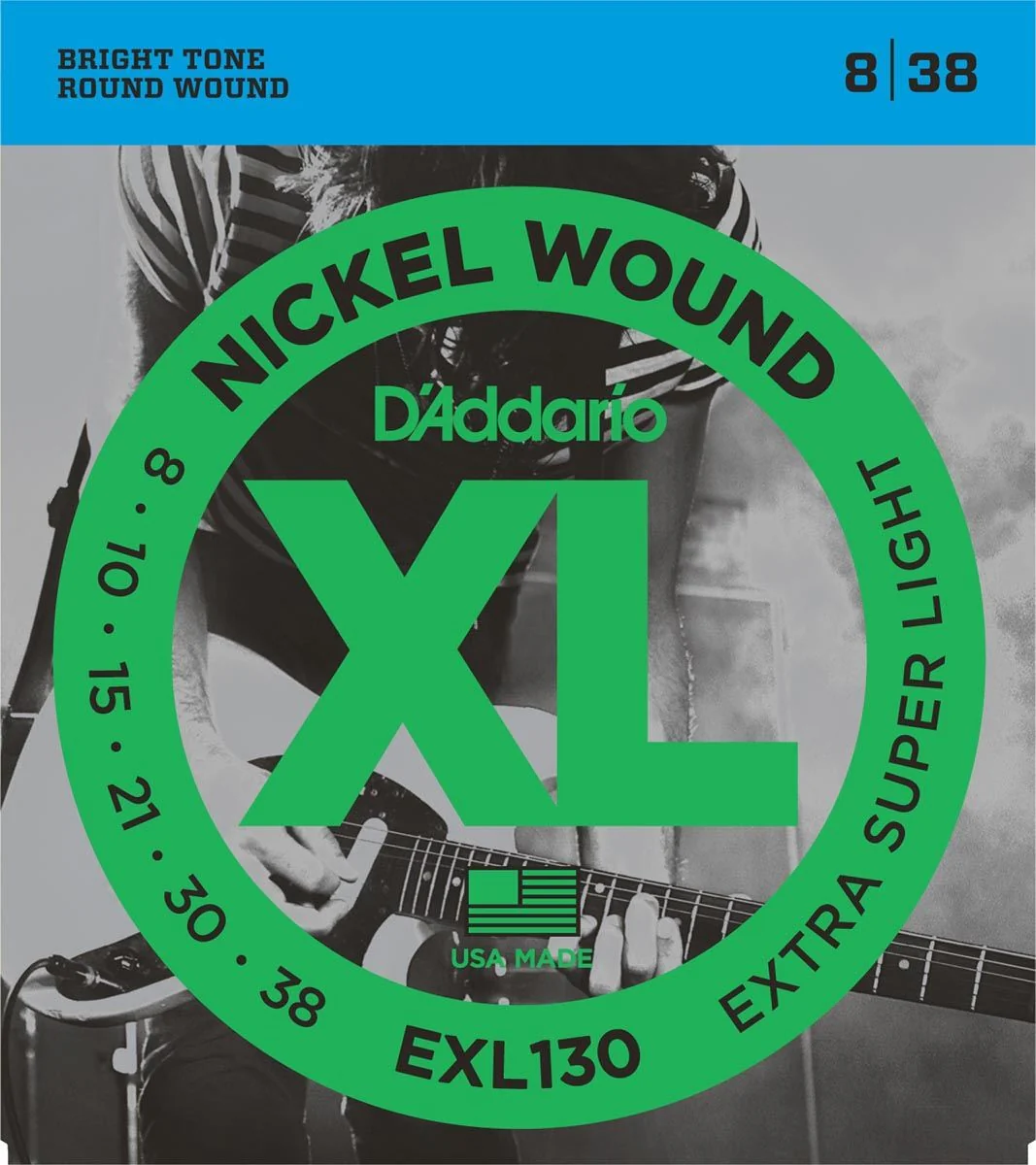 DADDARIO EXL130 JUEGO CUERDAS GUITARRA ELECTRICA 008-038
