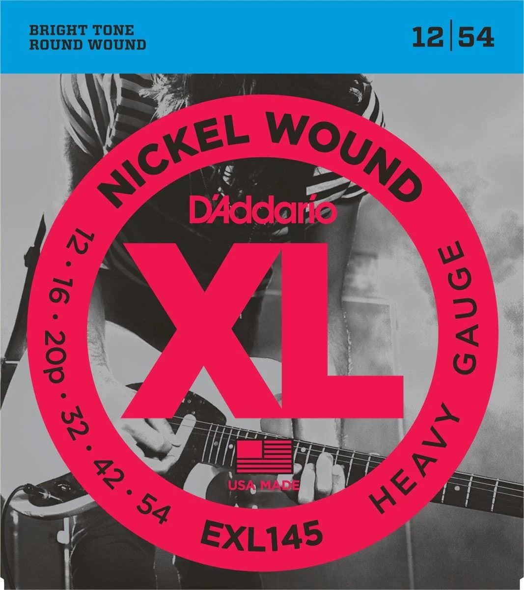 DADDARIO EXL145 JUEGO CUERDAS GUITARRA ELECTRICA 012-054
