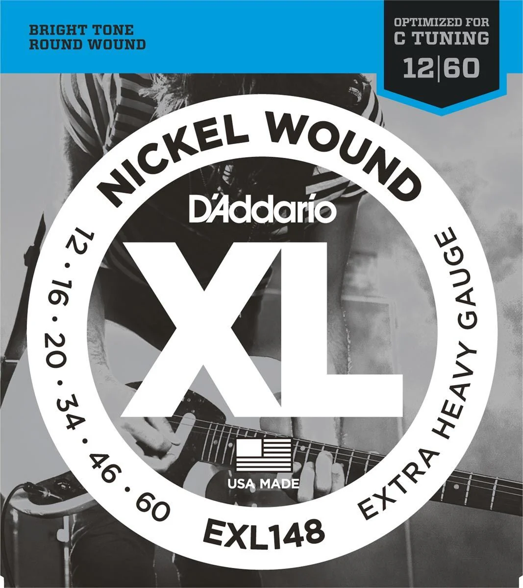 DADDARIO EXL148 JUEGO CUERDAS GUITARRA ELECTRICA 012-060