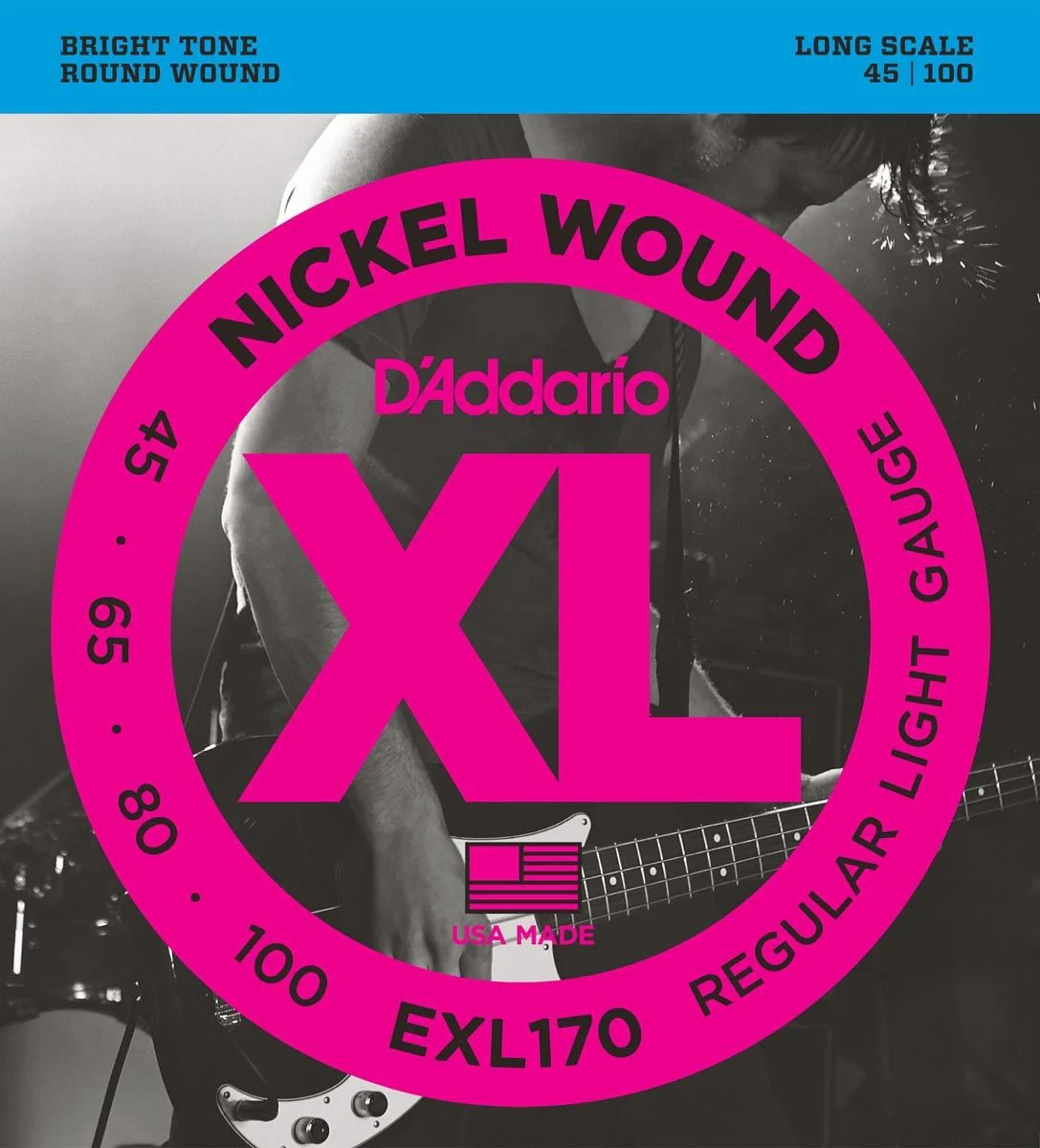 DADDARIO EXL170 JUEGO CUERDAS BAJO 045-100