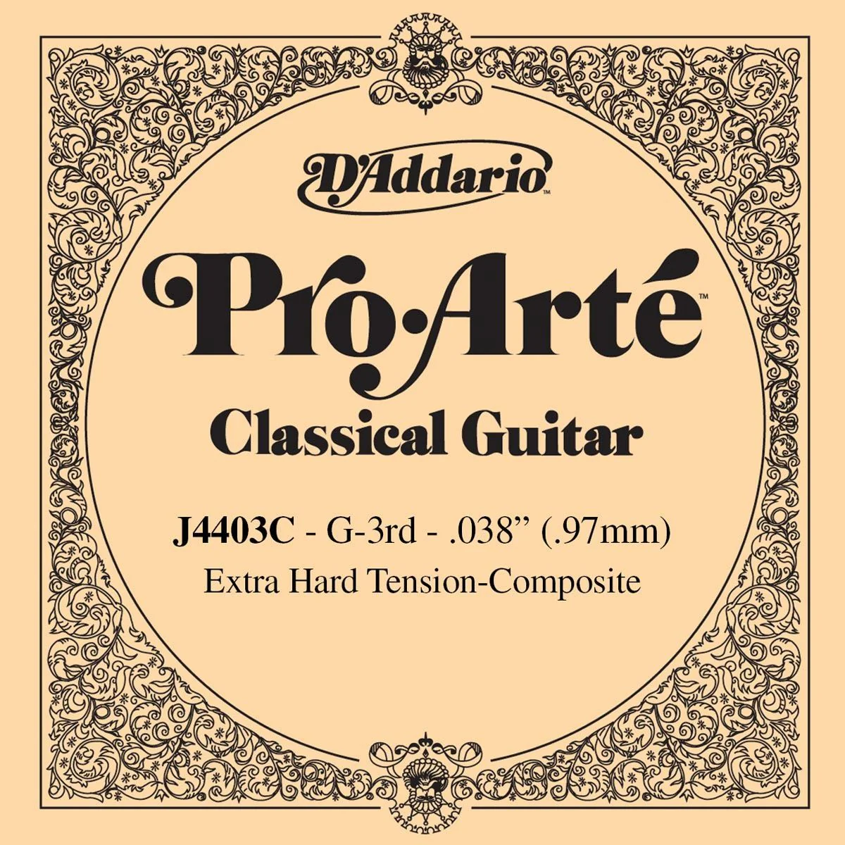 DADDARIO J4403C 3ª CUERDA GUITARRA ESPAÑOLA
