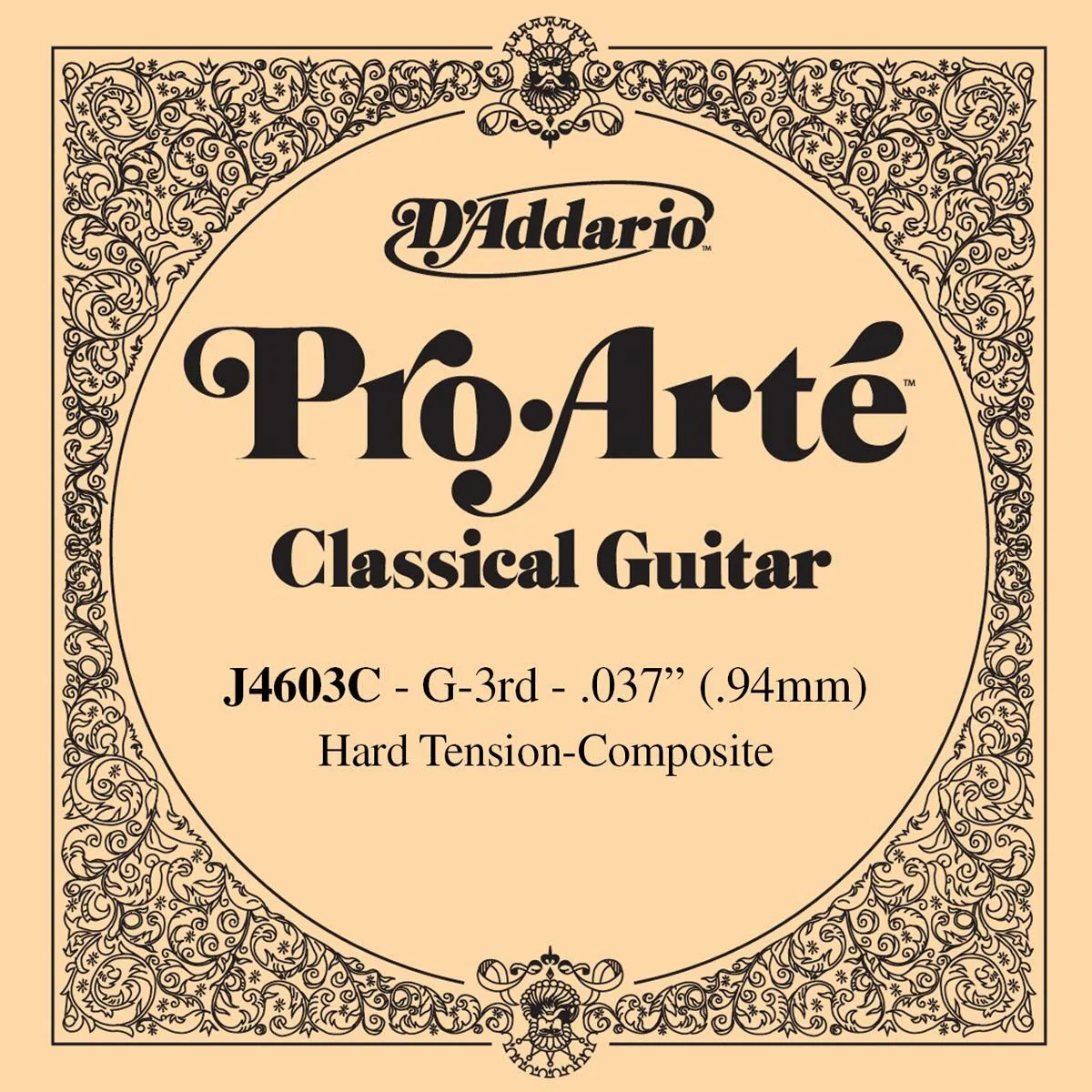 DADDARIO J4603C 3ª CUERDA GUITARRA ESPAÑOLA