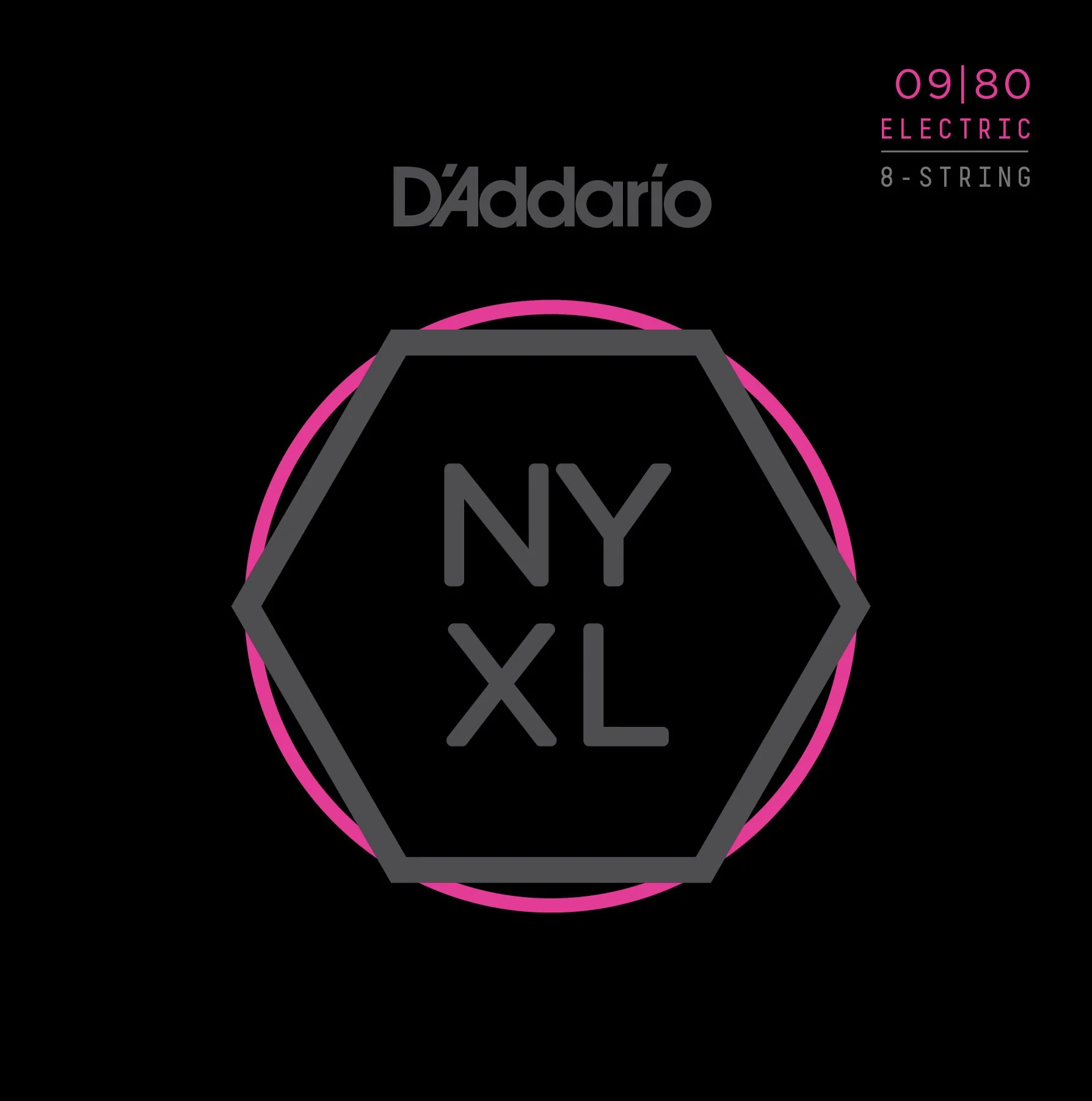 DADDARIO NYXL0980 JUEGO 8 CUERDAS GUITARRA ELECTRICA 009-080