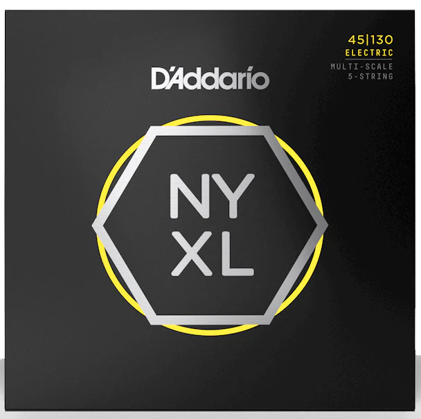 DADDARIO NYXL45130MS JUEGO 5 CUERDAS BAJO MULTIESCALA 045-130