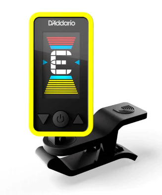 DADDARIO PW-CT-17 YL ECLIPSE TUNER AFINADOR DE PINZA AMARILLO