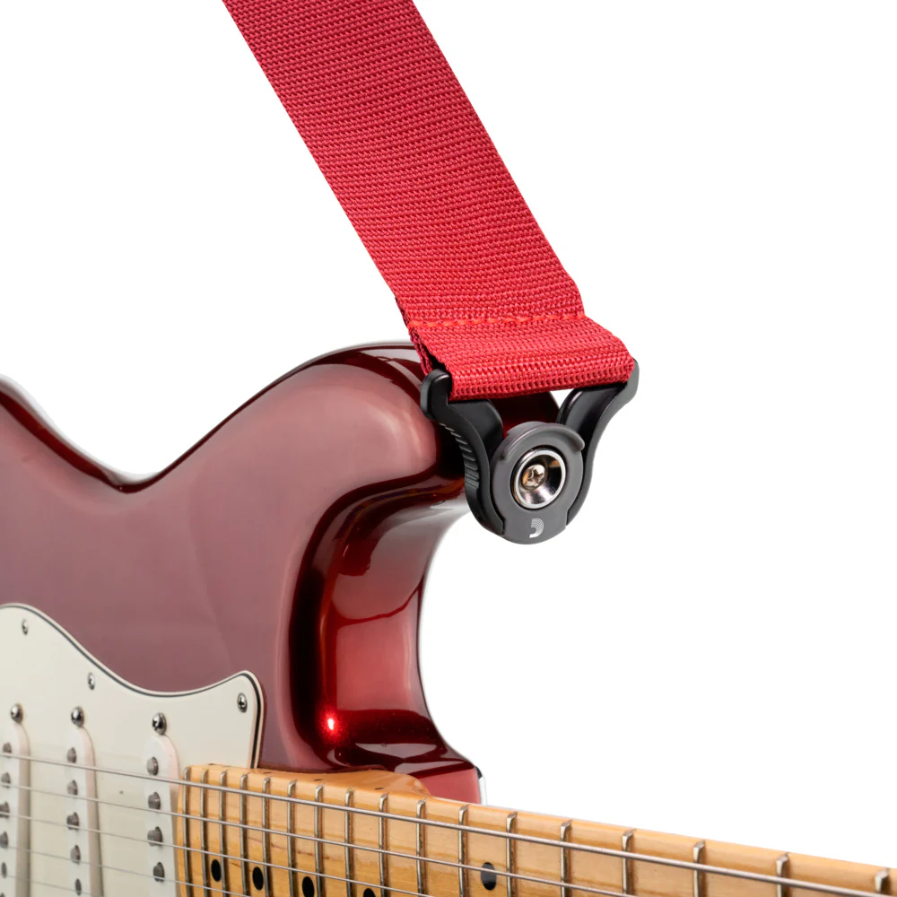 DADDARIO PWSAL401 CORREA GUITARRA PROPILENO ROJA - Image 4
