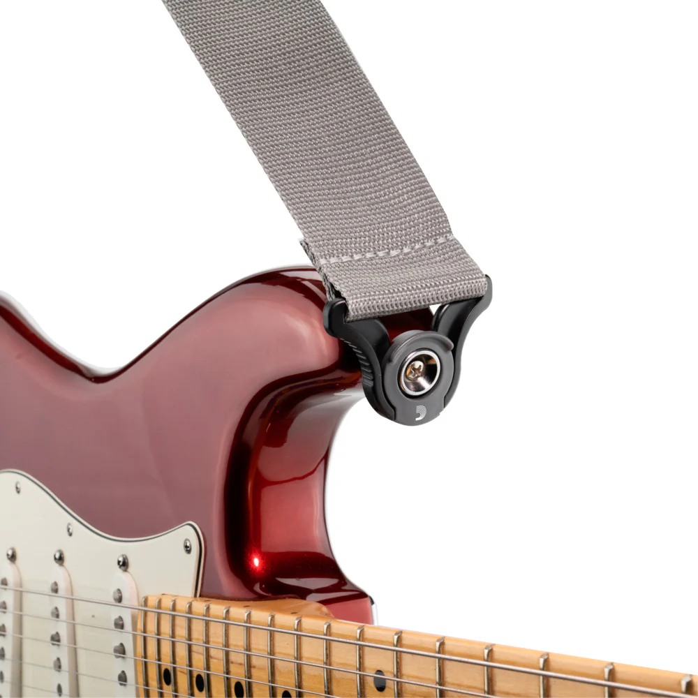 DADDARIO PWSAL405 CORREA GUITARRA PROPILENO PLATEADA - Image 4