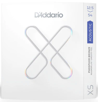 DADDARIO XSAPB12554 XS PHOSPOR BRONZE CUSTOM JUEGO CUERDAS GUITARRA ACUSTICA 0125-054