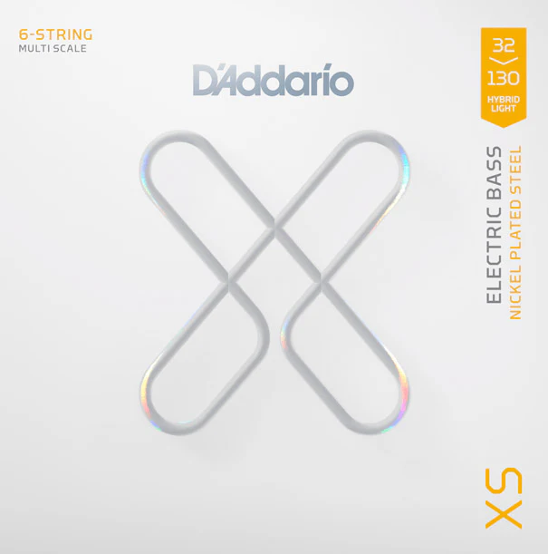 DADDARIO XSB32130MS JUEGO 6 CUERDAS BAJO ELECTRICO MULITESCALA 32-130