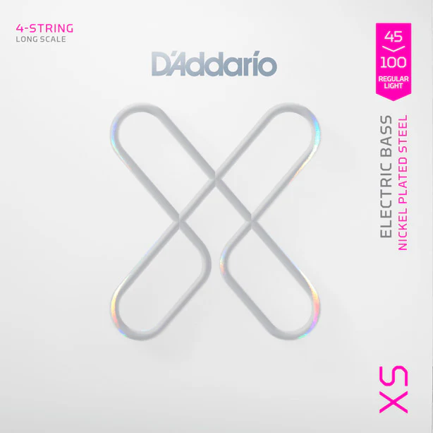 DADDARIO XSB45100 JUEGO CUERDAS BAJO ELECTRICO ESCALA LARGA 45-100